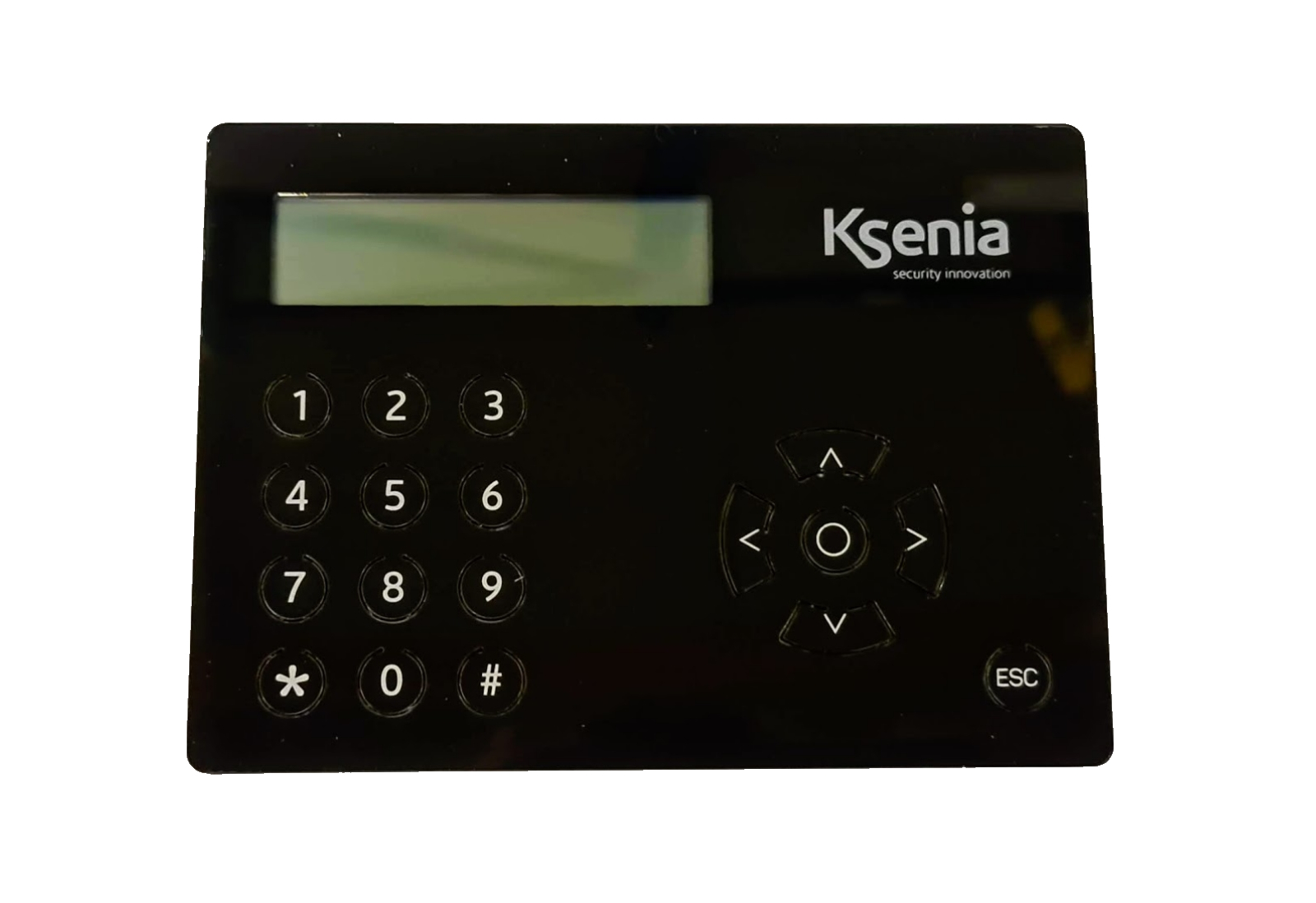 10020027 LCD Keypad voor Ksenia centrales met RFID, zwart