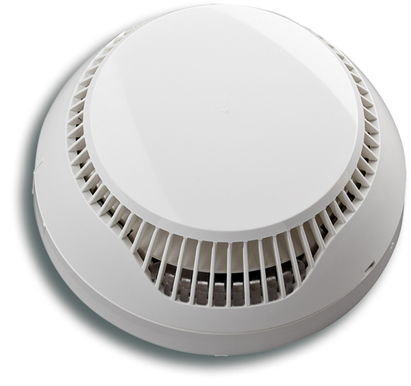 02937 Analoog adresseerbare thermische melder met isolator, excl. sokkel