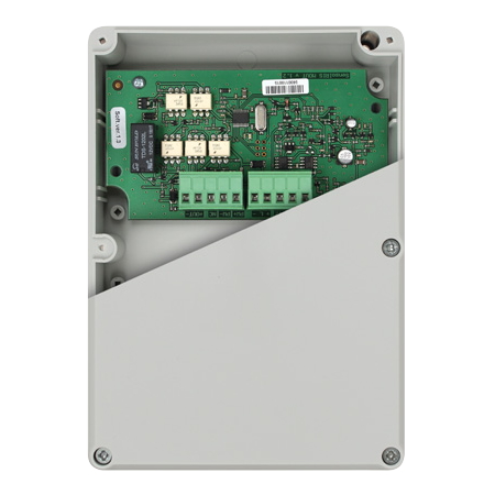 02947.IP55 Adresseerbare module met bewaakte alarmgeveruitgang en isolator, IP55