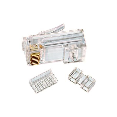 09193 Modulaire plug voor RJ45 8/8 voor UTP CAT6 kabel (PER 50 STUKS)