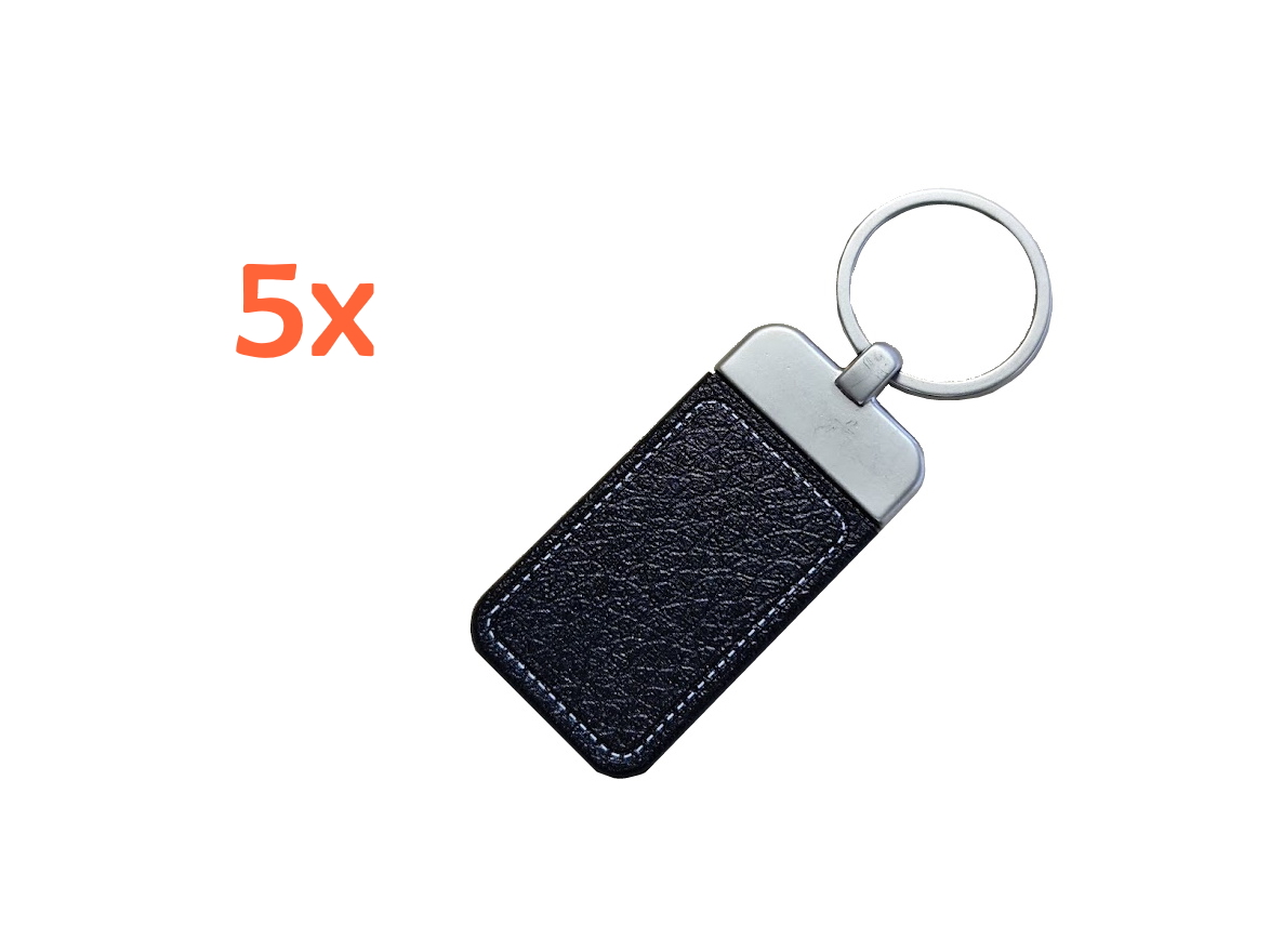 10000169 Secure NXG sleutelhanger, Leather look, 5 stuks