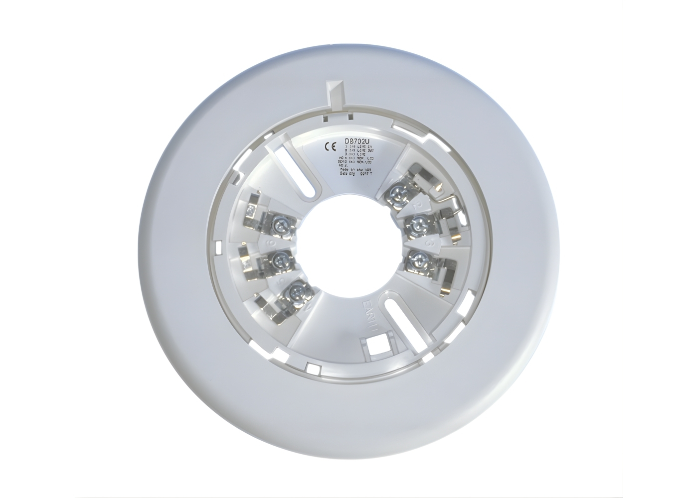 10000222 Brede 2-draads conventionele montagesokkel Ø150 mm voor DB700 serie