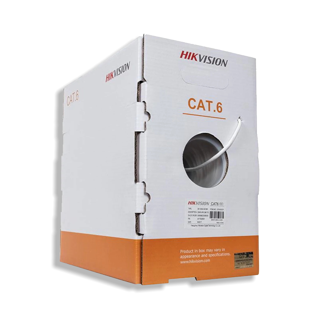 1001162 Hikvision UTP CAT 6 PVC kabel in doos 305 meter