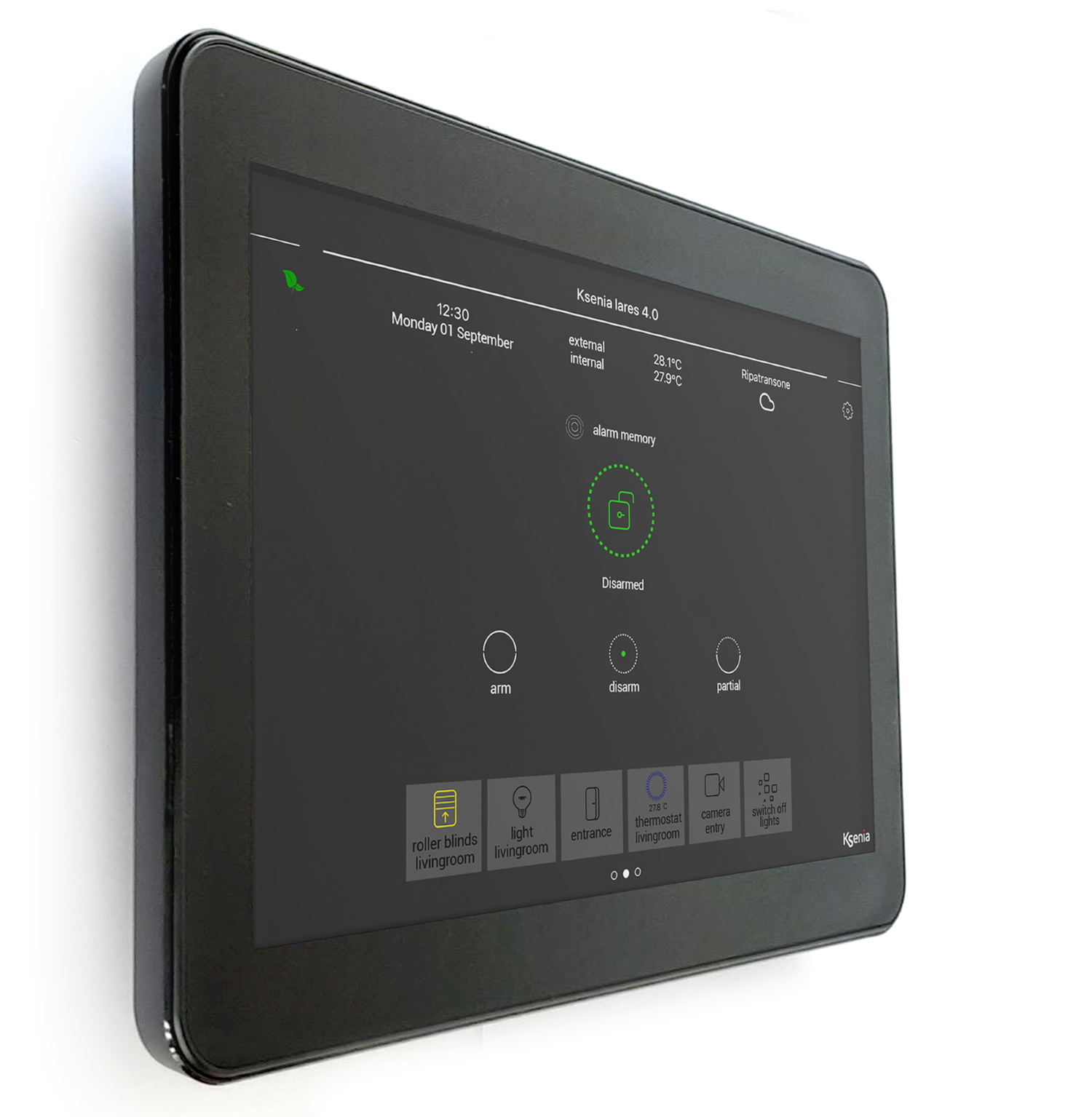 10020041 IP Touch keypad 10-inch, inclusief beugel