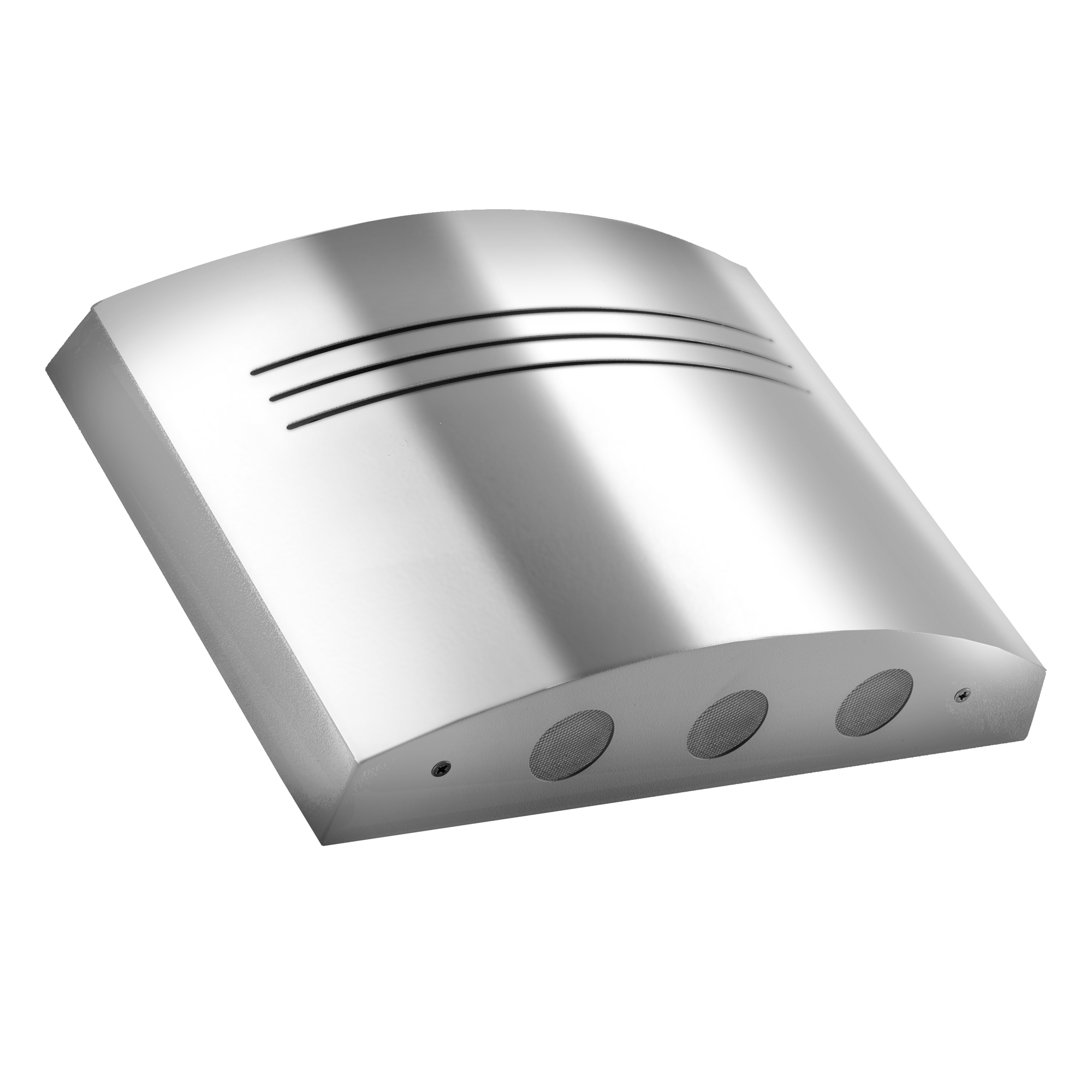 10031001 Autonome buitensirene met flitslicht, metaal, inox
