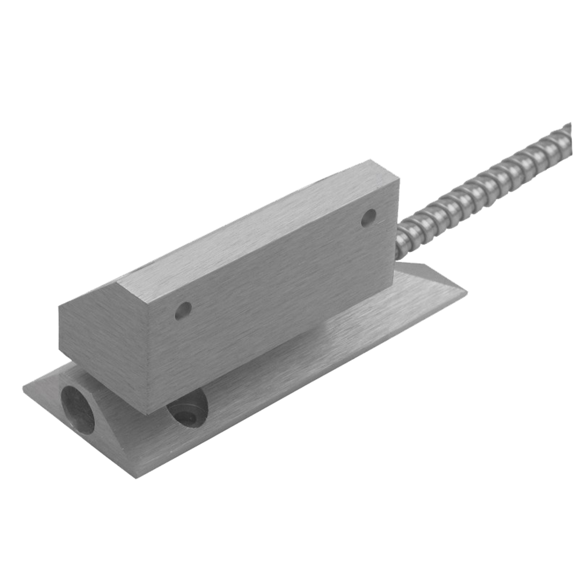 10060003 Aluminium vloercontact, set 3 schuine kanten