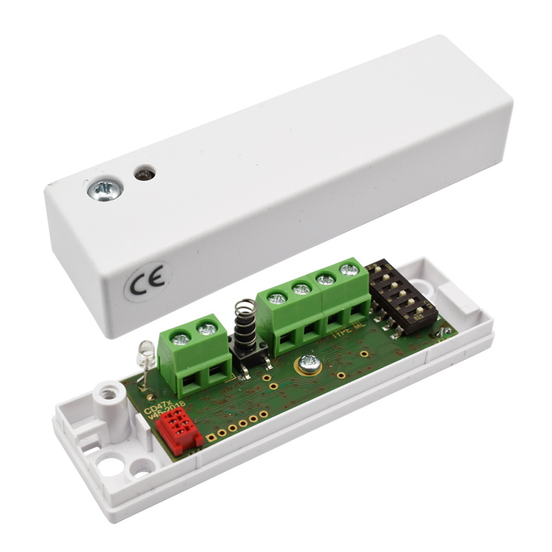 10060057 Programmeerbare piëzo schokdetector, wit