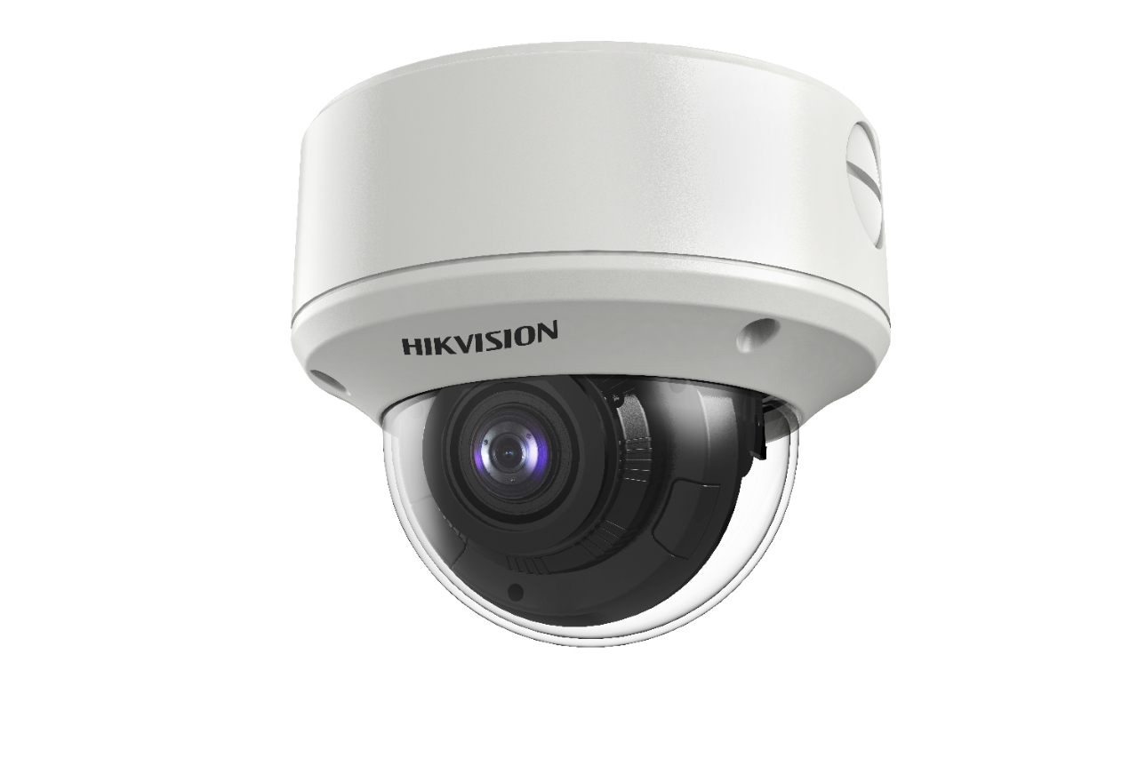 20000069 Hikvision Turbo 4.0 2MP Ultra Low light varifocale dome camera, IK10, 2.7-13.5mm