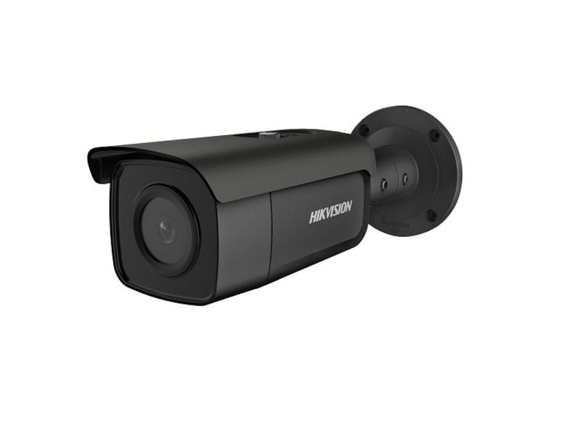 20001129 Hikvision EasyIP 4.0 AcuSense 8MP WDR IR Bullet IP Camera, zwart