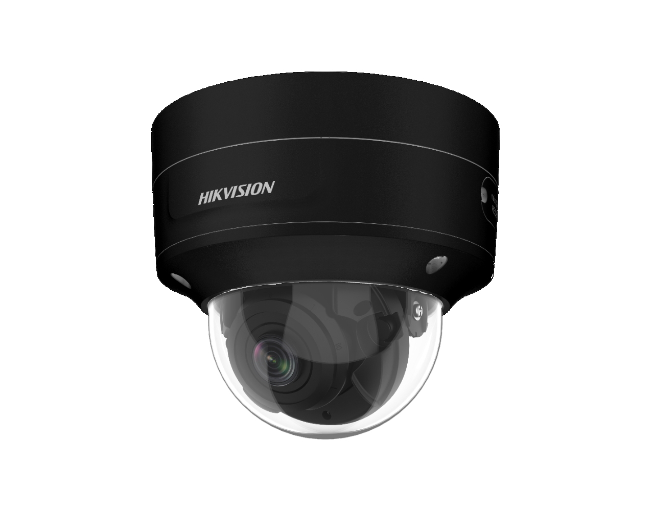 20000617 Hikvision EasyIP 4.0 AcuSense 8MP WDR IR VF Dome IP Camera, zwart