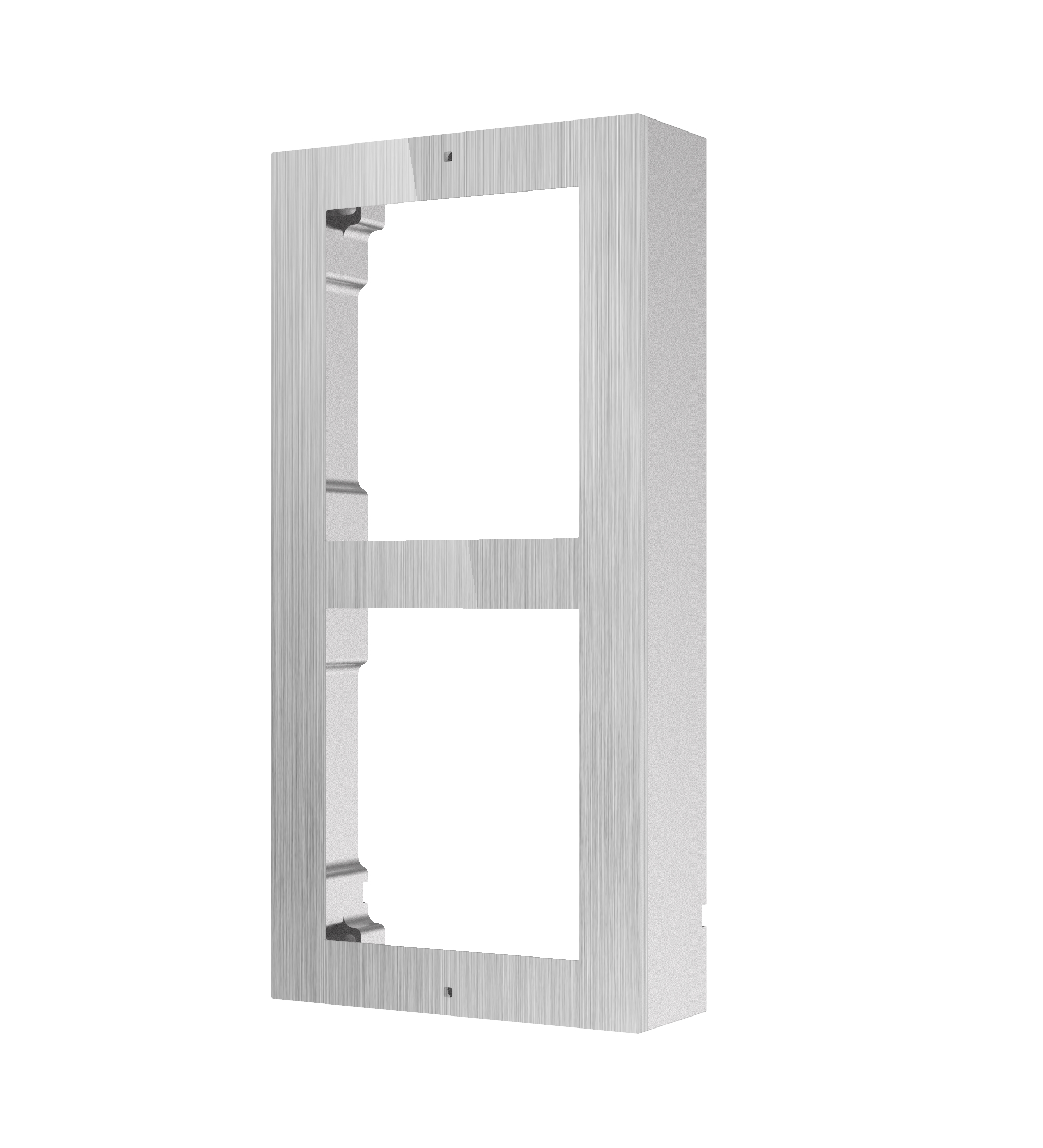 20000778 Hikvision Opbouwframe 2 modules, RVS