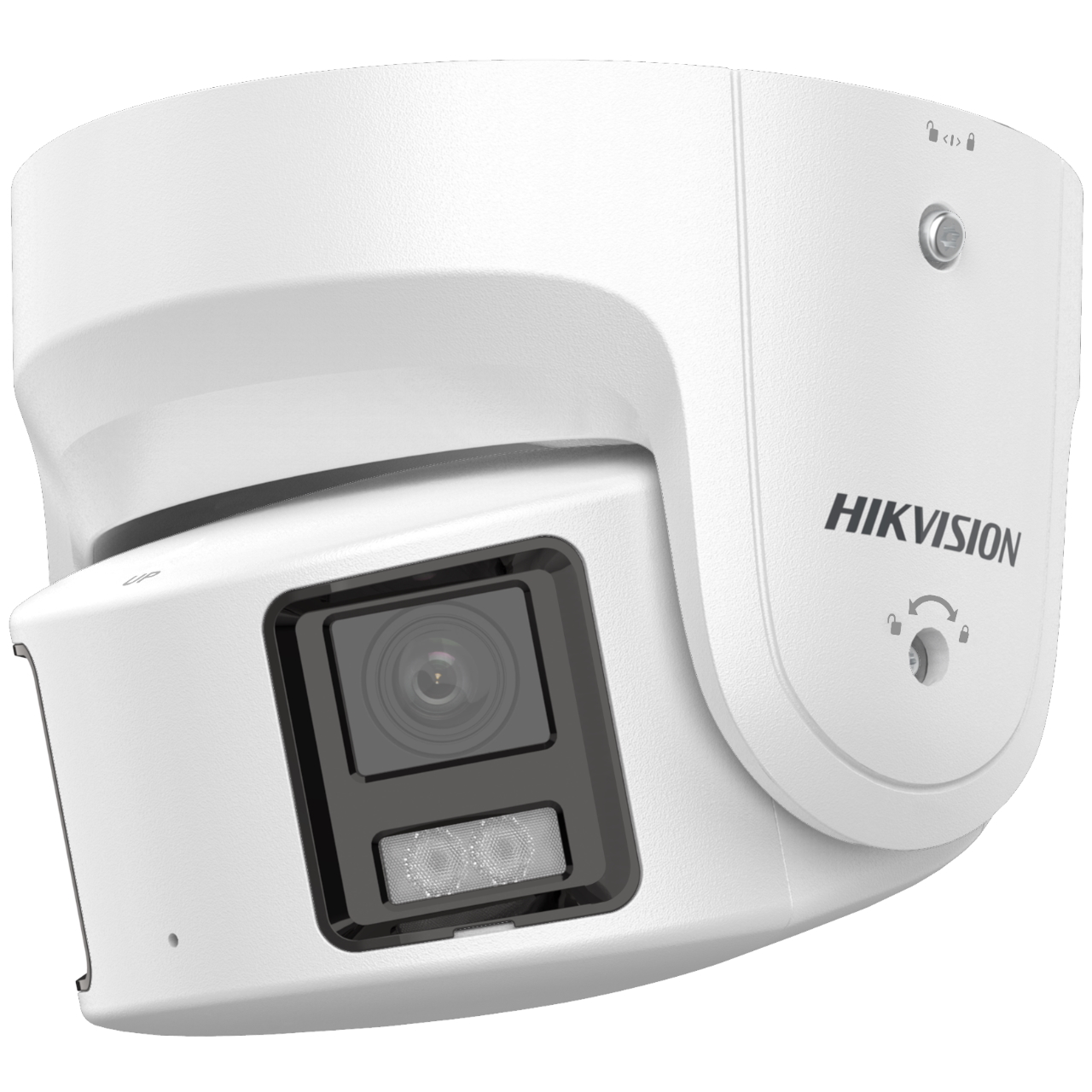 20000978 Hikvision EasyIP 4.0 ColorVu 8MP Panoramic WDR IR IP Turret camera, 4 mm, IP67