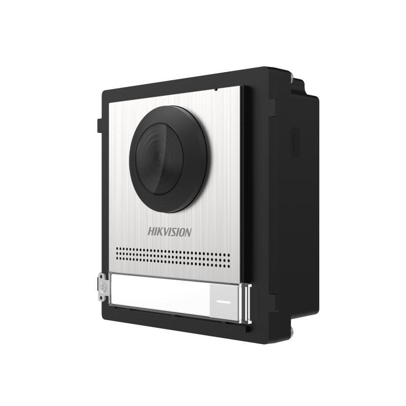 20001034 Hikvision 2-draads intercom Camera module, 1 knop, RVS