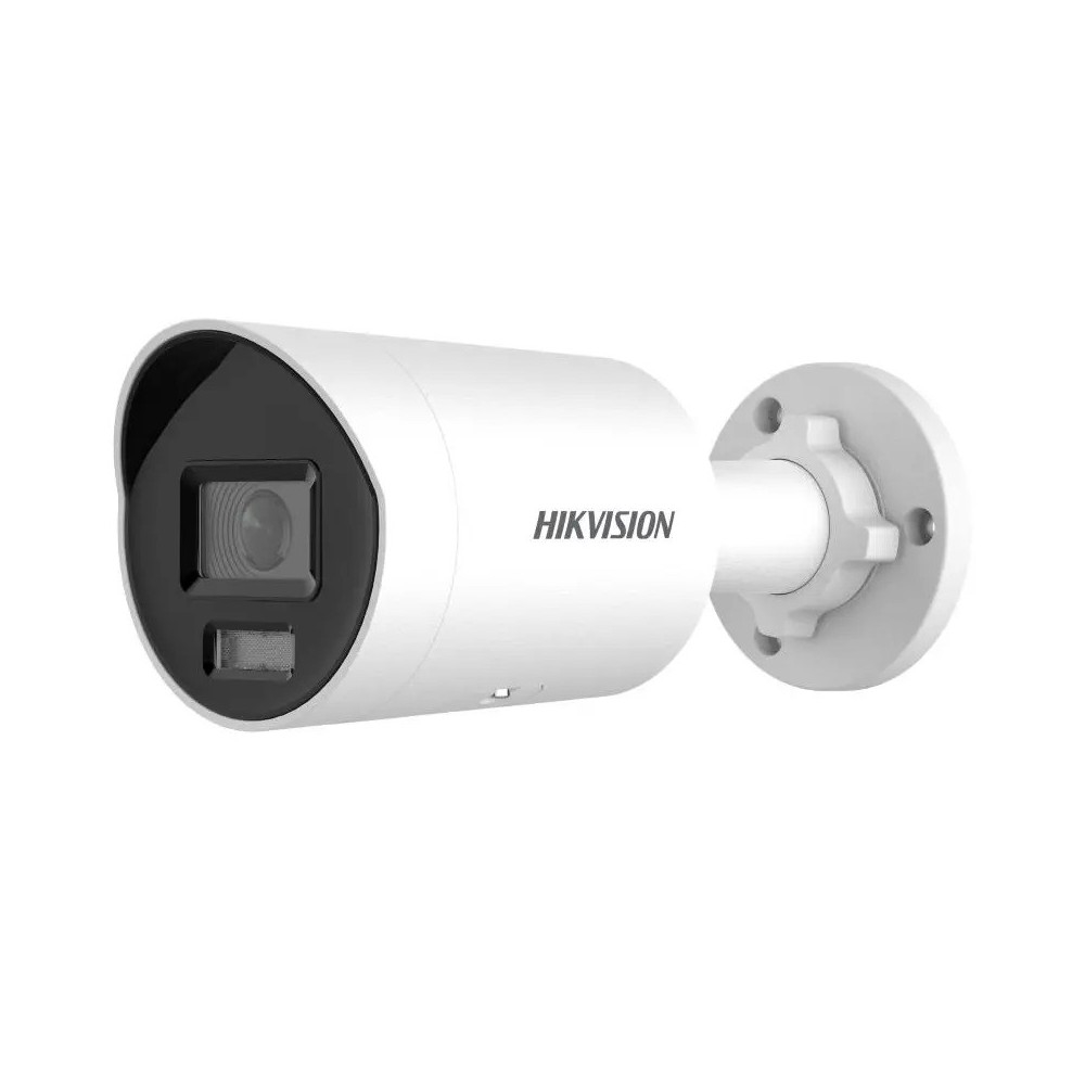 20001113 UIT ASSORTIMENT
Hikvision ColorVu 2.0 4 MP Smart Hybrid Light Dual Illumination Bullet IP Camera, 2.8mm, ingebouwde microfoon