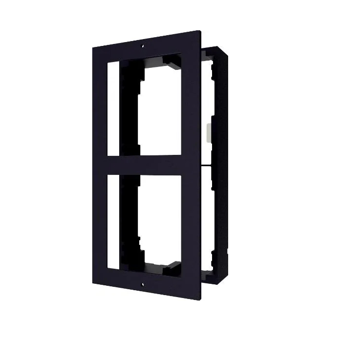 20001149 Hikvision Opbouwframe 2 modules, zwart