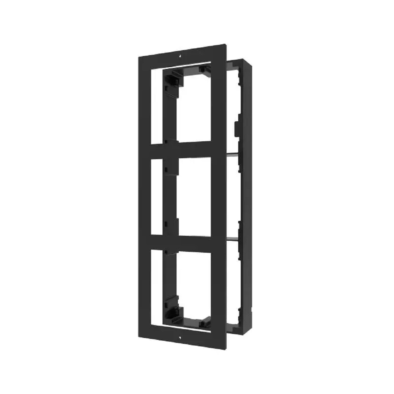 20001157 Hikvision Opbouwframe 3 modules, zwart