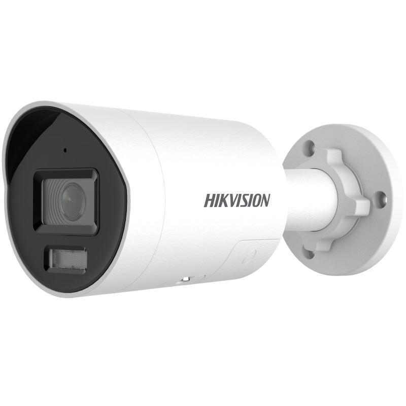20001211 Hikvision 4MP AcuSense strobo en audio waarschuwing, vaste mini Bullet, 2.8mm
