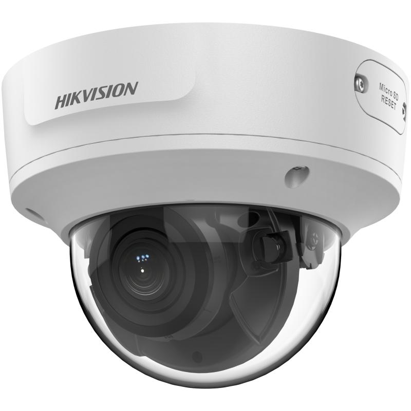 20001220 Hikvision 4MP Lite AcuSense Motorized Varifocal Dome IP Camera, IK10, 2.7-13.5 mm
