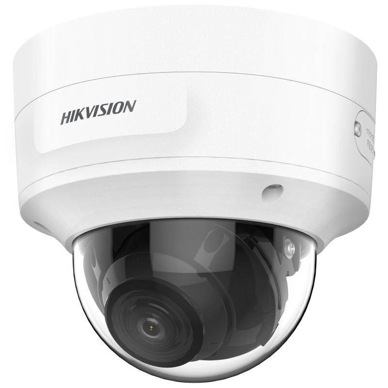 20001221 Hikvision 4MP AcuSense Motorized Varifocal Dome IP Camera, IK10, 2.7-13.5 mm