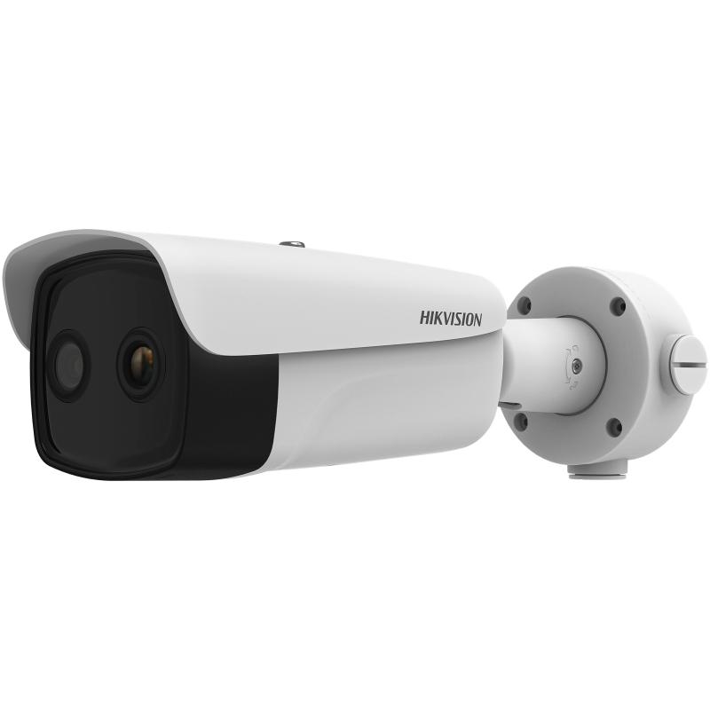 20001273 Hikvision thermische (25mm) en optische (12mm) bi-spectrum IP Bullet camera