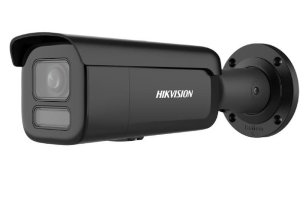 20001294 Hikvision 8 MP Smart Hybrid Light Dual Illumination Varifocal Bullet IP Camera, 2.8-12mm, zwart
