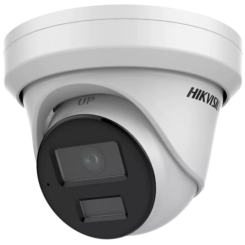 20001325 UIT ASSORTIMENT
Hikvision AcuSense 2MP EXIR Turret IP camera, ingebouwde microfoon, 2.8mm