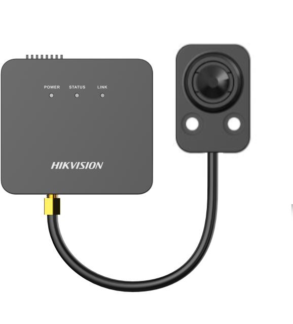 20001333 Hikvision 2MP @30fps, Covert IP camera, True WDR, 2 m kabel