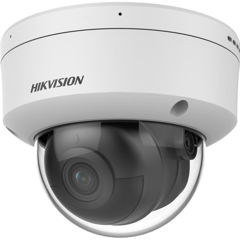 20001343 Hikvision 6 MP AcuSense vaste Dome IP Camera, IK10, 2.8mm