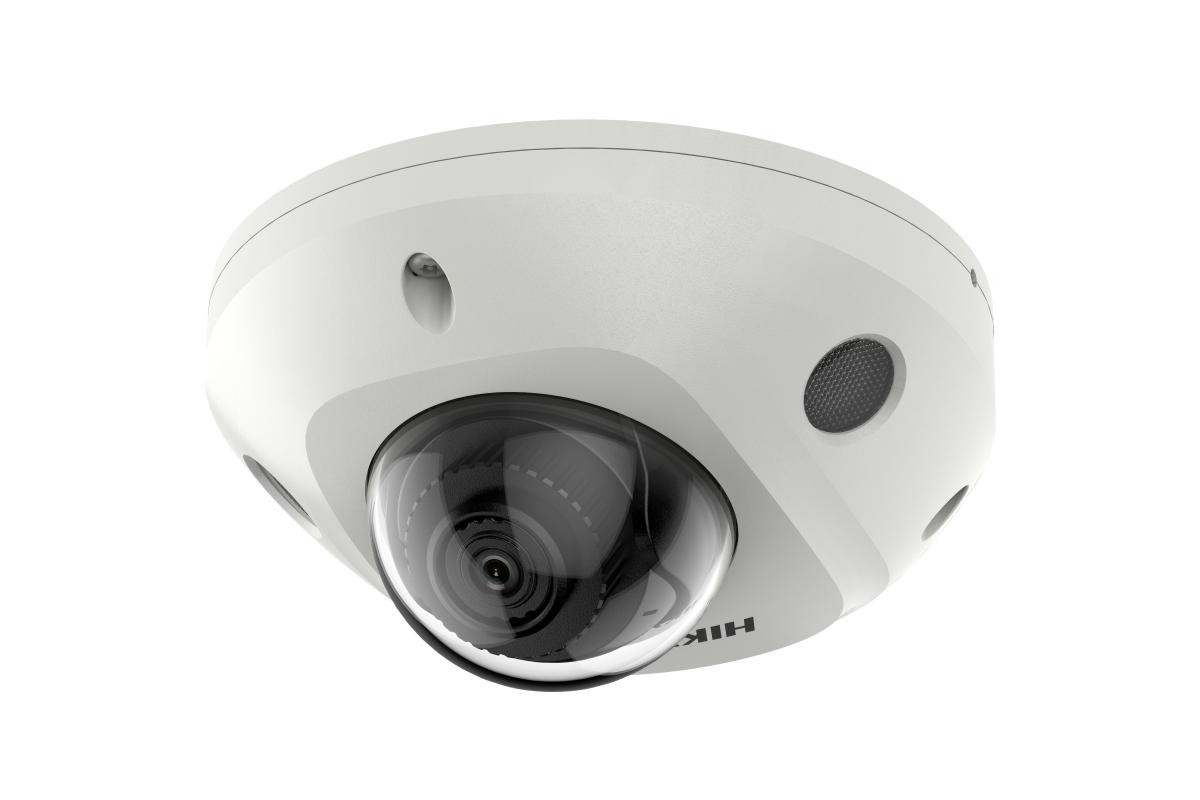 20002406 Hikvision 4 MP AcuSense Ingebouwde Mic Vaste Mini Dome Netwerkcamera, 2,8 mm