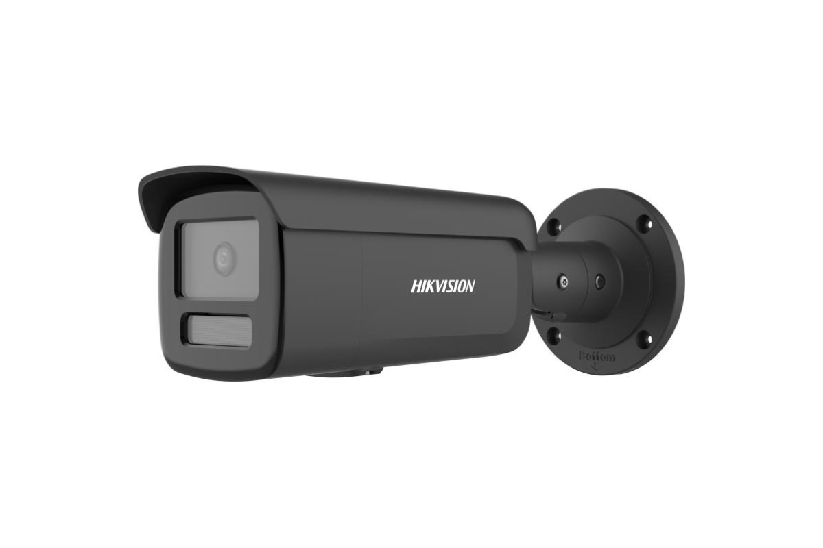 20001588 Hikvision 4 MP Powered by Darkfighter Fixed Bullet Network Camera, 2.8 mm, IR tot 60 m, zwart