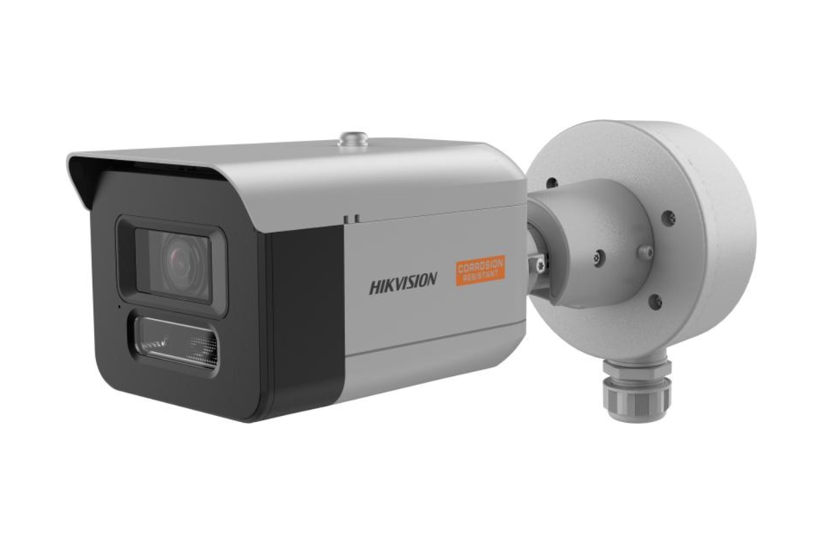 20001771 Hikvision 4MP varifocale bullet polymeer anti-corrosie camera, 2-weg audio, 2,7-13,5 mm