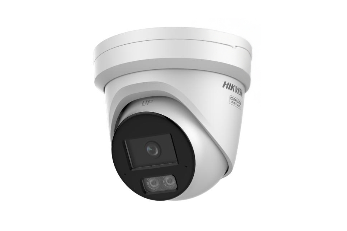 20001826 Hikvision 8MP ColorVu 3.0 Turret Camera, 2.8mm