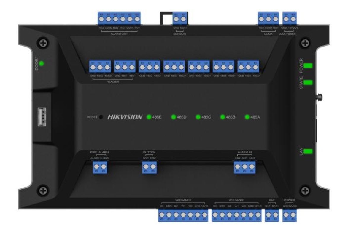 20001942 Hikvision Ultra Series kaart toegang controller voor 1 deur