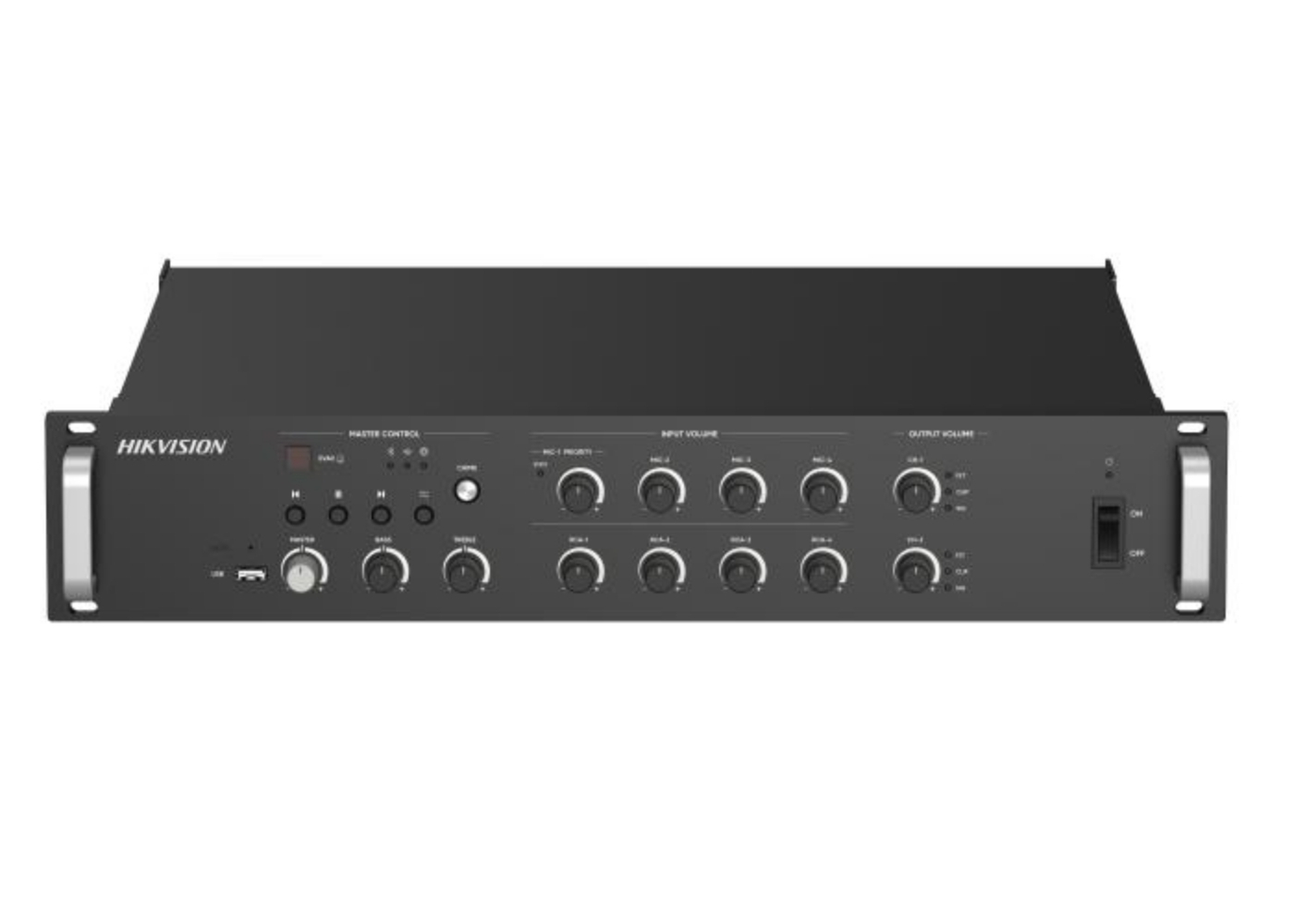 20002170 Hikvision 500W 2-Zone Netwerk versterker