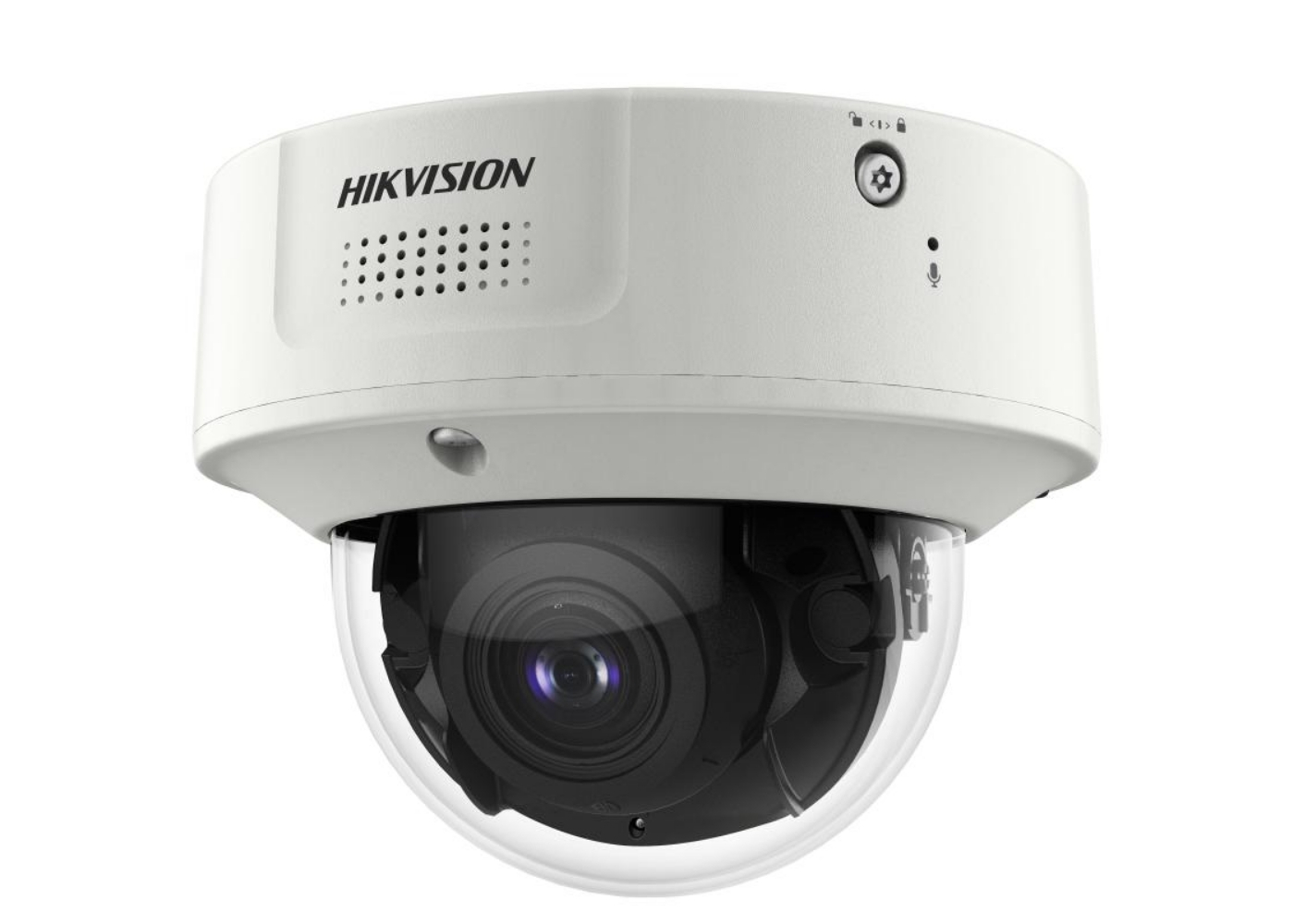 20002357 Hikvision 12MP DeepinView Moto Varifocal Dome Camera, 2.8-12mm