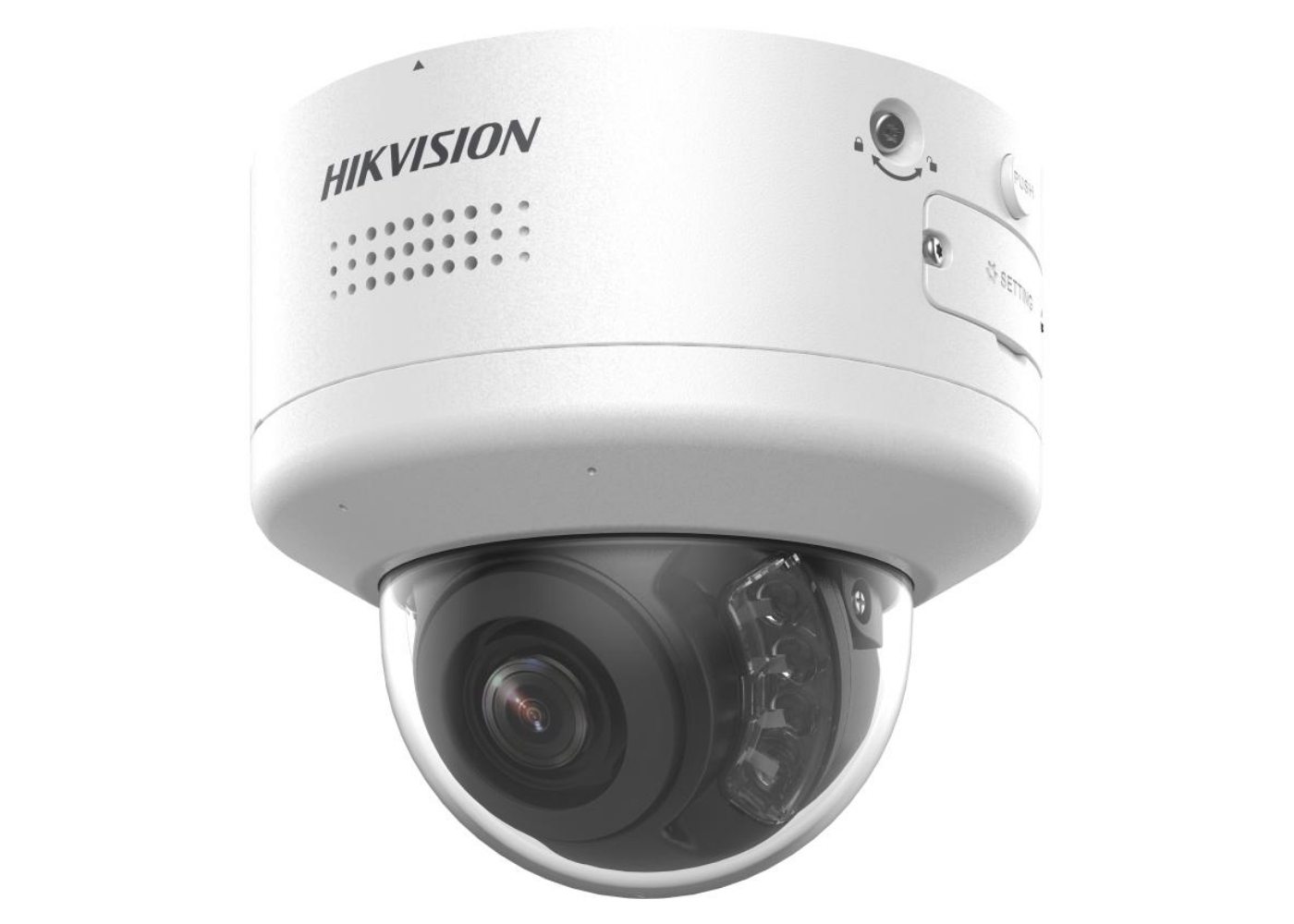 20002177 Hikvision 4MP DeepinView PTRZ ANPR Moto Varifocal Dome Camera, 2.8-12mm