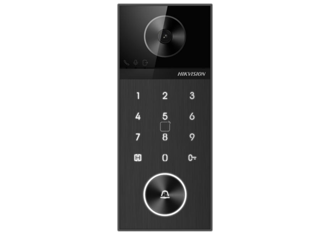 20002439 Hikvision IP Villa Deurstation 4MP, PoE 12VDC, mifare, PIN code, Wifi