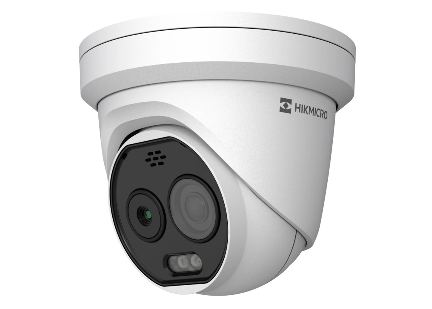 20002462 Hikvision Thermische Bi-Spectrum IP Turret Camera, 3.6 mm (256x192p) & Optisch 5MP (2688×1944p), 4.3mm