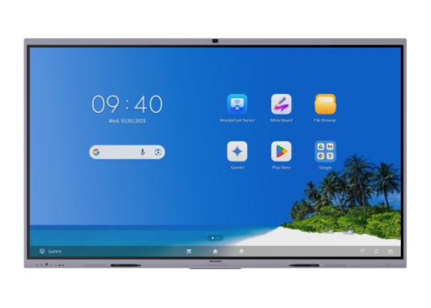 20002588 Hikvision Performance Series 86" 4K Interactive Display, DLED, 8 MP camera
