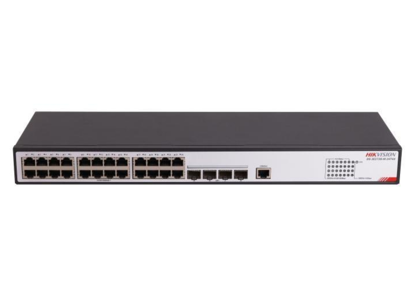 20002627 Hikvision 24-poorts Gigabit Smart managed switch, 4x 10G SFP