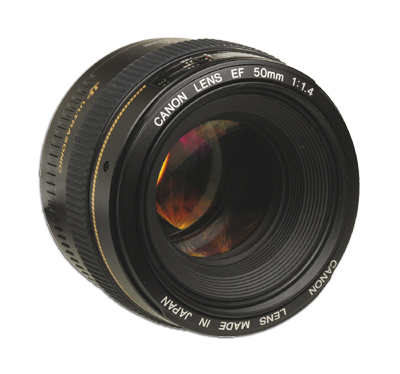 2000947 Canon lens 50mm, f/1.4, auto iris