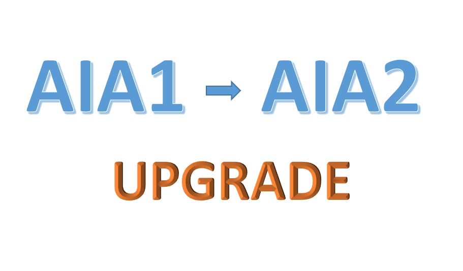 20010262 AIA1 to AIA2 Upgrade Kit voor de CG1 Modellen