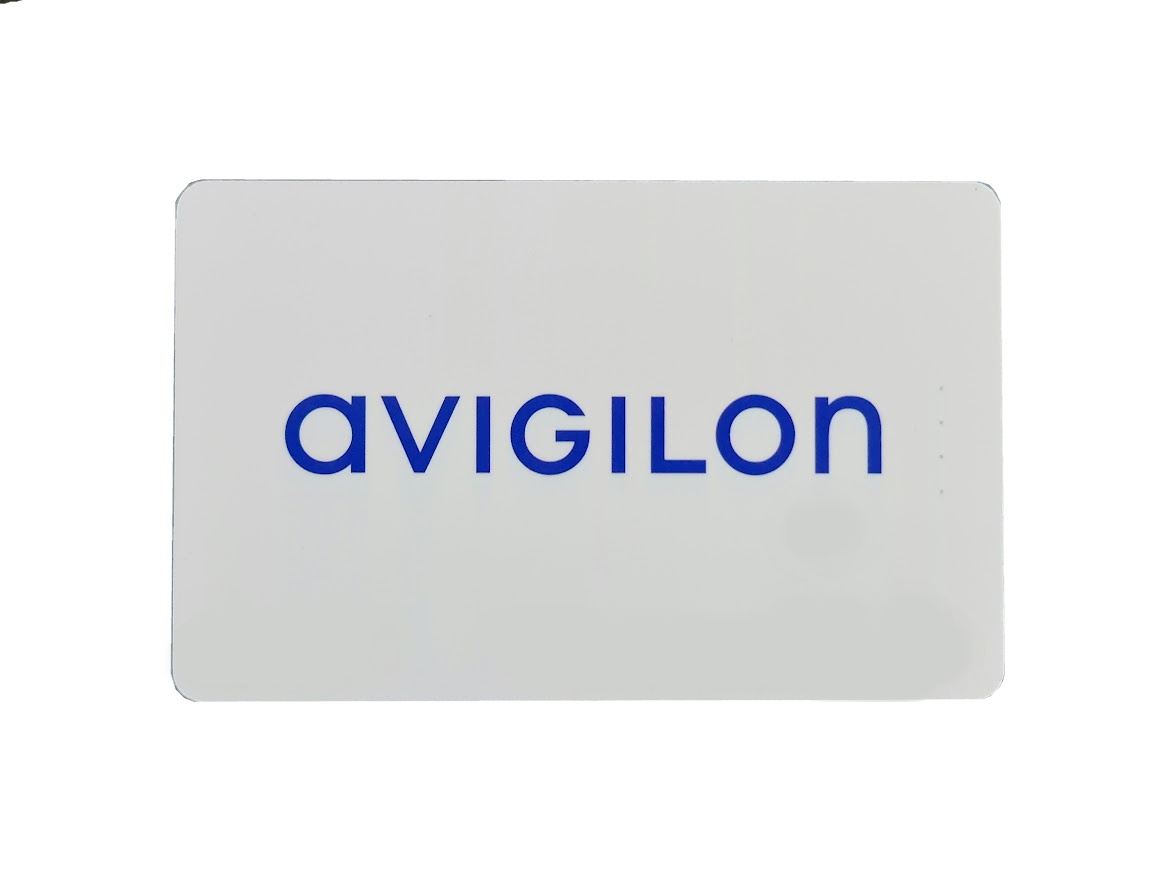 20010312 Mifare kaart met Avigilon logo