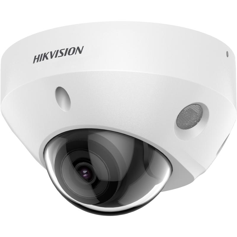 20001754 Hikvision 8 MP AcuSense vaste Mini Dome IP Camera, 2.8mm