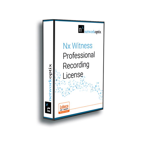 2003002 Nx Witness - Professional Recording License 1-kanaal.