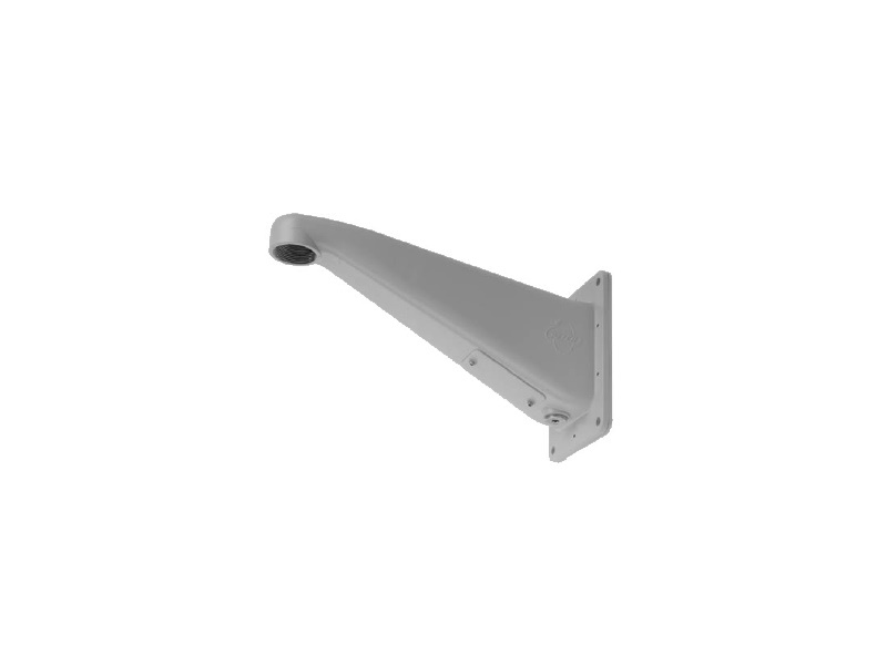 20037014 Pelco Alu muurbeugel met kabeldoorvoer voor Sarix, lichtgrijs