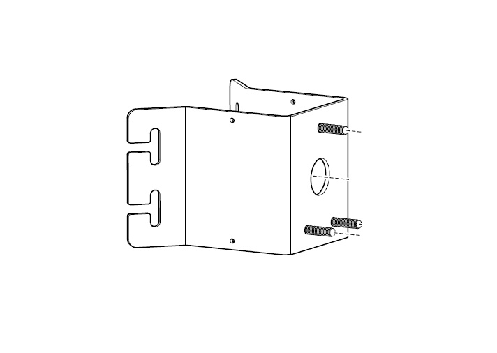20037118 Pelco hoekmontage voor Pro Bullet camera