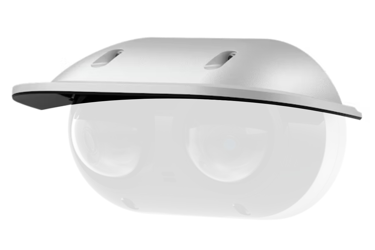 20037405 Weerbestendige kap voor Dual Head camera's