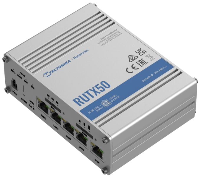 20042034 Teltonika 5G/4G/3G Router RUTX50