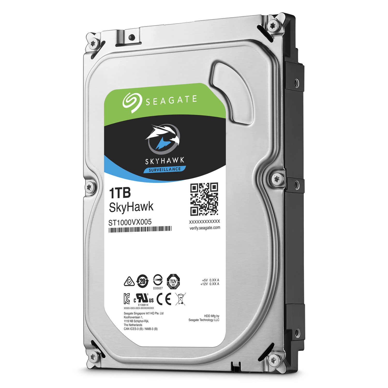 20044000 UIT ASSORTIMENT
Seagate SkyHawk 1TB